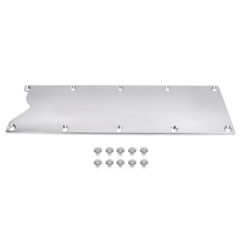 Knock Sensor Delete Valley Pan Cover Plate for LS Gen III Billet LS1 LS6 Gen 3