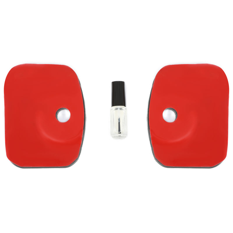 Roof Rail Pads for Ford Transit Extended Van PE Plastic Black 2 Pieces