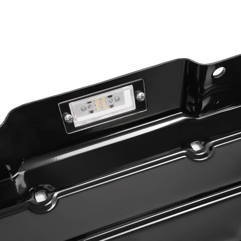 DURAFORCE Rear License Plate Frame With Lamp for Chevy Blazer for GMC Suburban 1967-1995