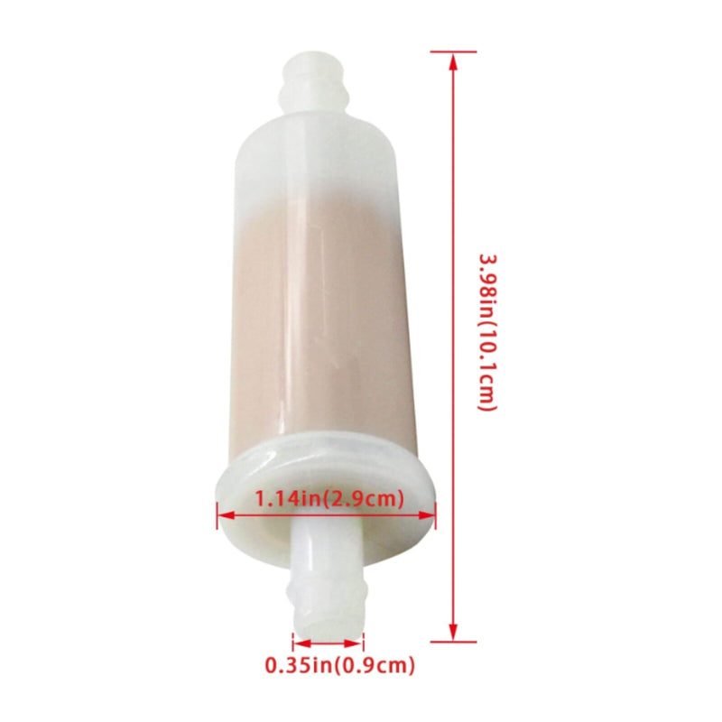 3/8" Fuel Filter for OMC Johnson Evinrude 398319 802128A1 2 Pieces