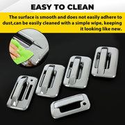 DURAFORCE Chrome Door Handle Tailgate Covers With Keypad for Ford F150 2004-2014 4 Door