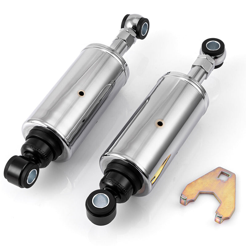 Rear Shocks Absorbers Adjustable Height Set for Harley Softail Custom FXST 89-99