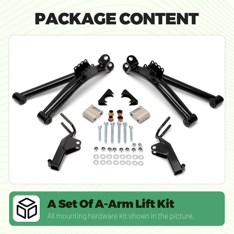 6'' A-Arm Lift Kit Enhanced for Yamaha G2 G9 Electric Gas 1985-1995 Golf Cart