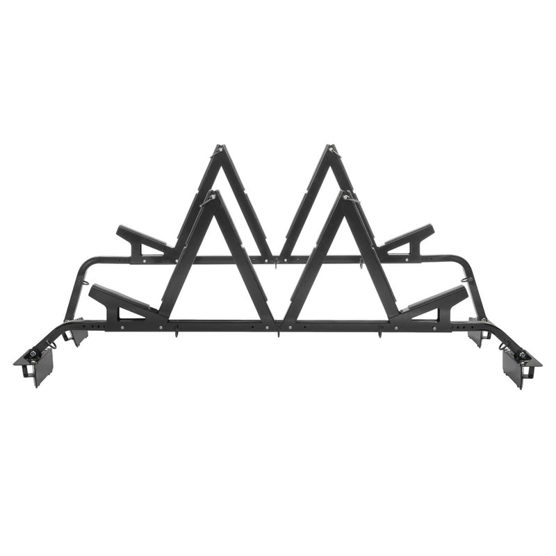 DURAFORCE Adjustable Truck Bed Ladder Rack Fits 54"-64" Pick Up Kayak SUP Carrier 150 Lb