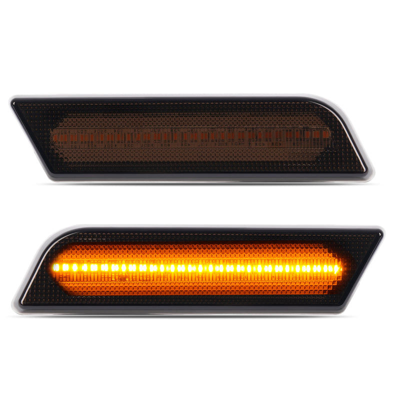 #9T1Z-15A201-A LED Front Side Marker Lights for Ford Transit Connect 10-13 2X