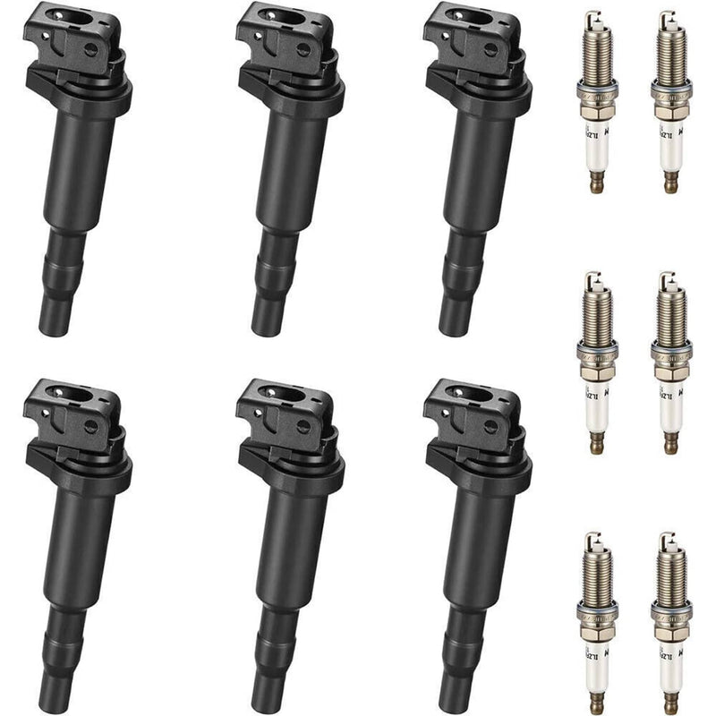 6x Ignition Coil 0221504470 for Bosch BMW 325i 328i 335 525 528 530 X3 X5 X6