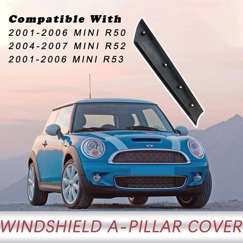 Front Windshield Post Trim Right Left for Mini Cooper R50 R52 R53