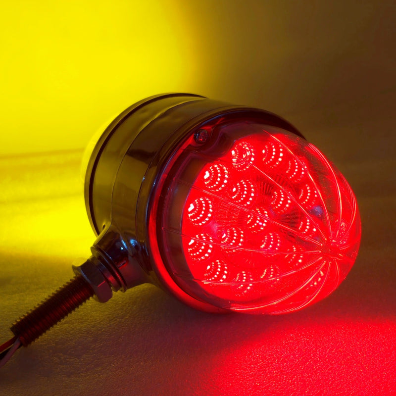 Amber/Red Light Lens 17 LED Watermelon Light for Kenworth Truck K100 2X