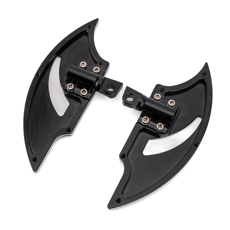 Aluminum Rear Male Mount Foot Pegs for Harley Touring Electra Glide 1 Pair