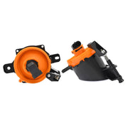 DURAFORCE Fog Lights Bumper Lamps with Black Bezel Molding for Chevy Malibu 2013-2016