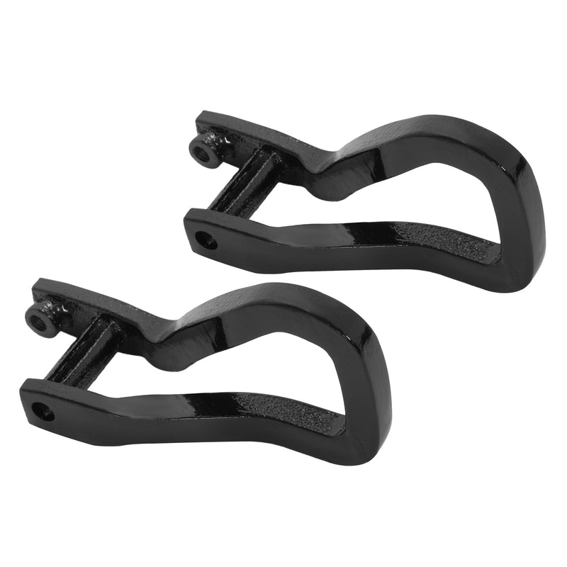 Heavy Duty Front Car Tow Hooks With Bolts for GMC Sierra 1500 2019-2026 Black
