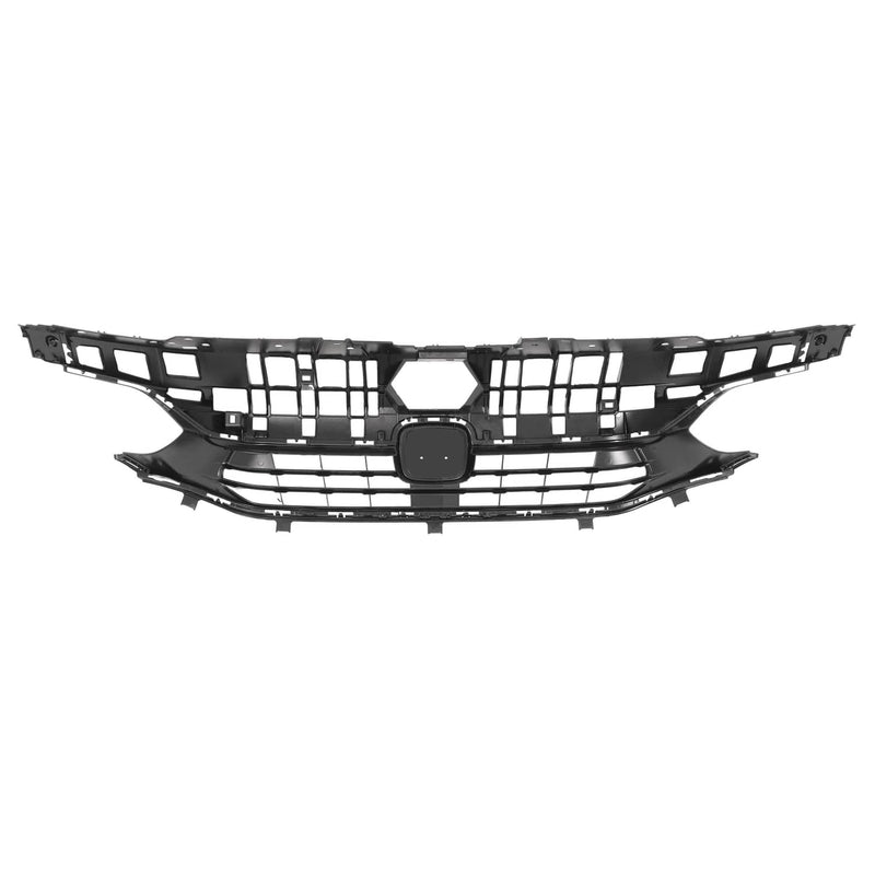 DURAFORCE Front Bumper Upper Lower Grille Eyelid Molding Set for Honda Civic 2022-2024