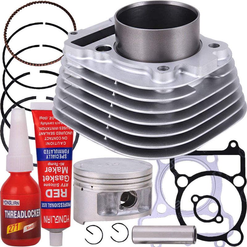 Cylinder Piston Gaskets Top End Rebuild Kit for Yamaha XT225 TTR225 TTR230 ATV
