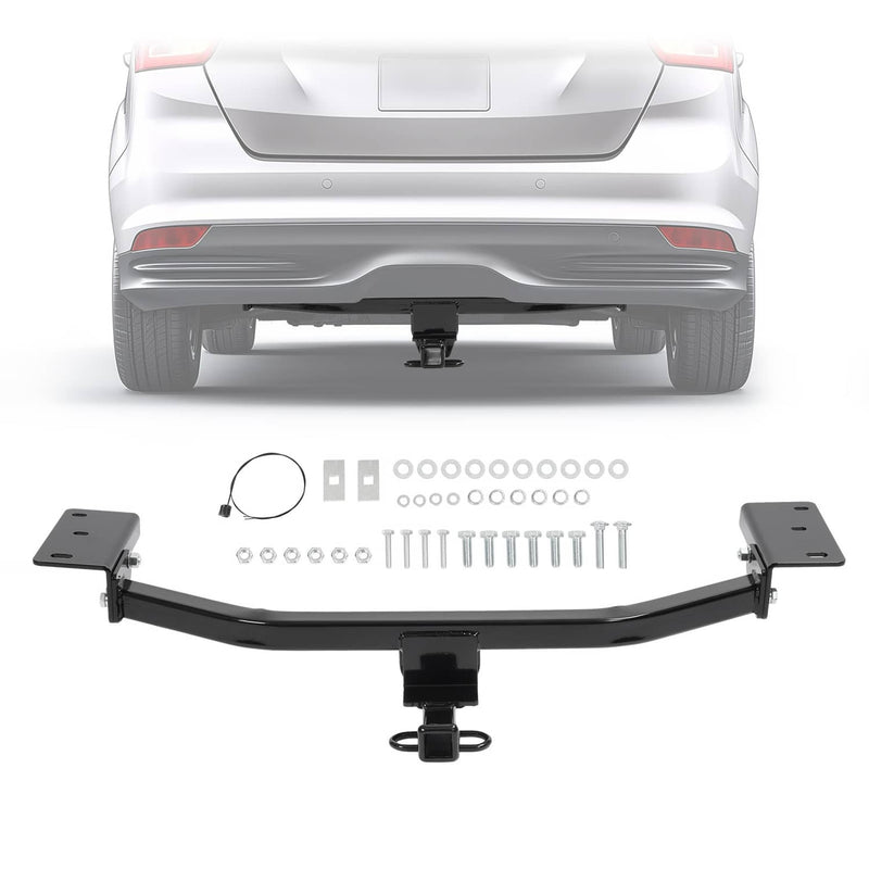 DURAFORCE 1.25" Class 1 Trailer Hitch Receiver Tube for Ford Focus 2012-2018