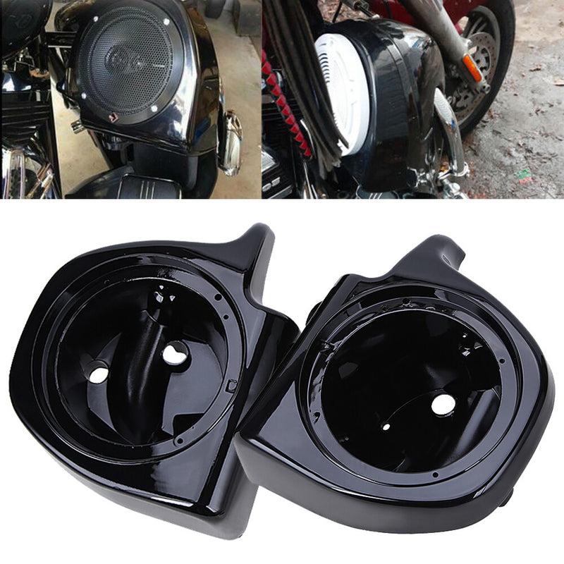 6.5" Speaker Pods Box Lower Vented Fairing for Harley Touring Street Glide 94-13