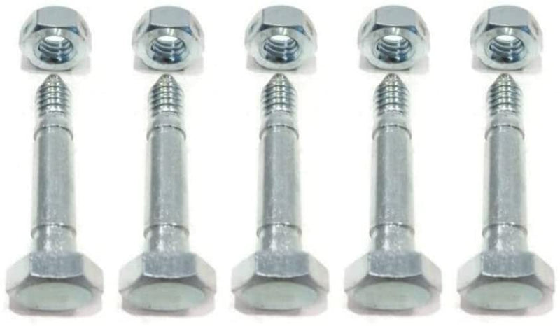 Shear Pins And Nuts 05907100 51001600 342449 400120 AM123342 5 Piece