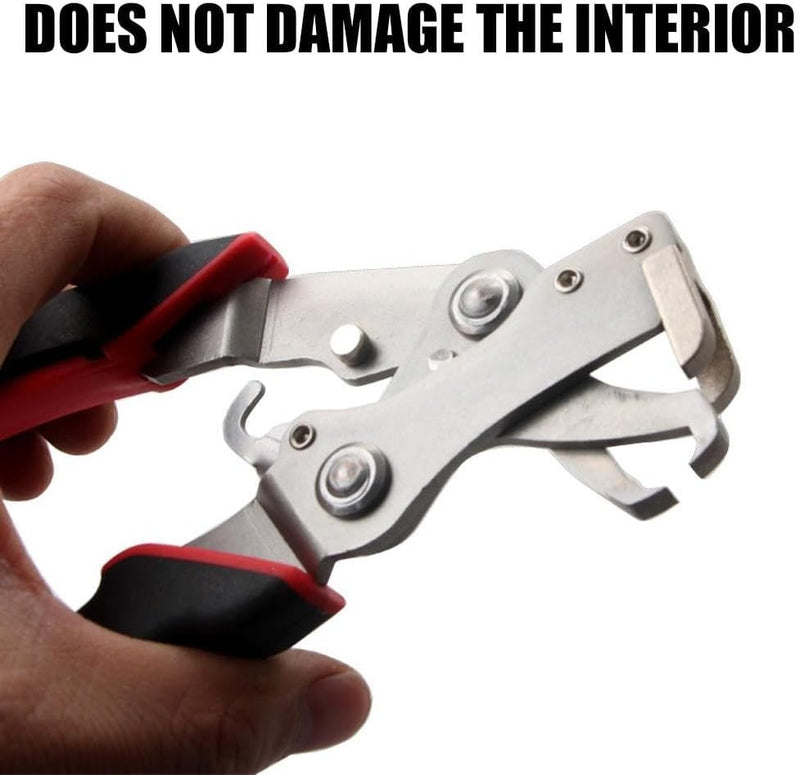 Auto Clip Remover Pliers Trim Panel Fastener Rivet Disassembly Tool Duty