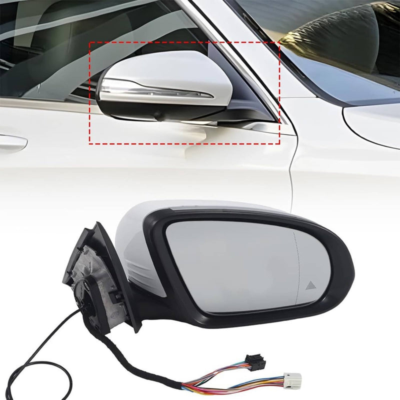 Right Side Mirror Heated Blind Spot for Mercedes GLC Class GLC300 2016-2021