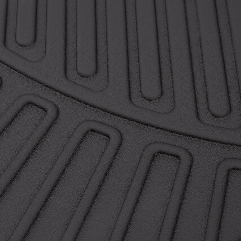 3D TPE 3 Rows Floor Mats Cargo Liner for Toyota Highlander 2020-2025 5Pcs Set