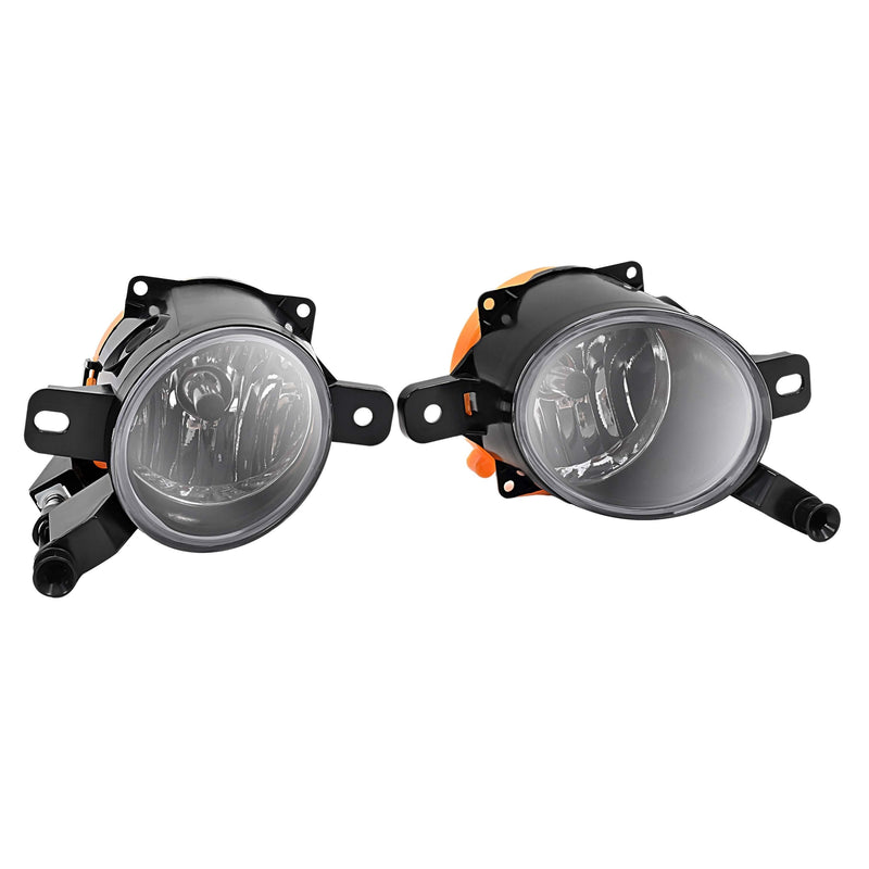 Fog Lights Bumper Lamps with Black Bezel Molding for Chevy Malibu 2013-2016