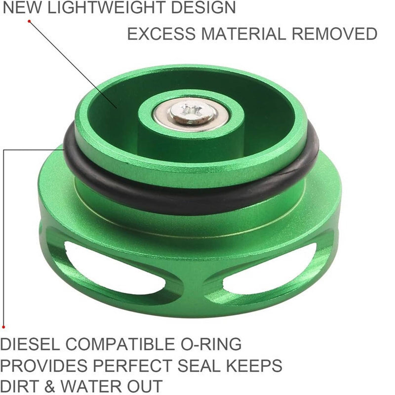 Magnetic Diesel Fuel Cap Aluminum for Ram 1500 2500 3500 2013-2018