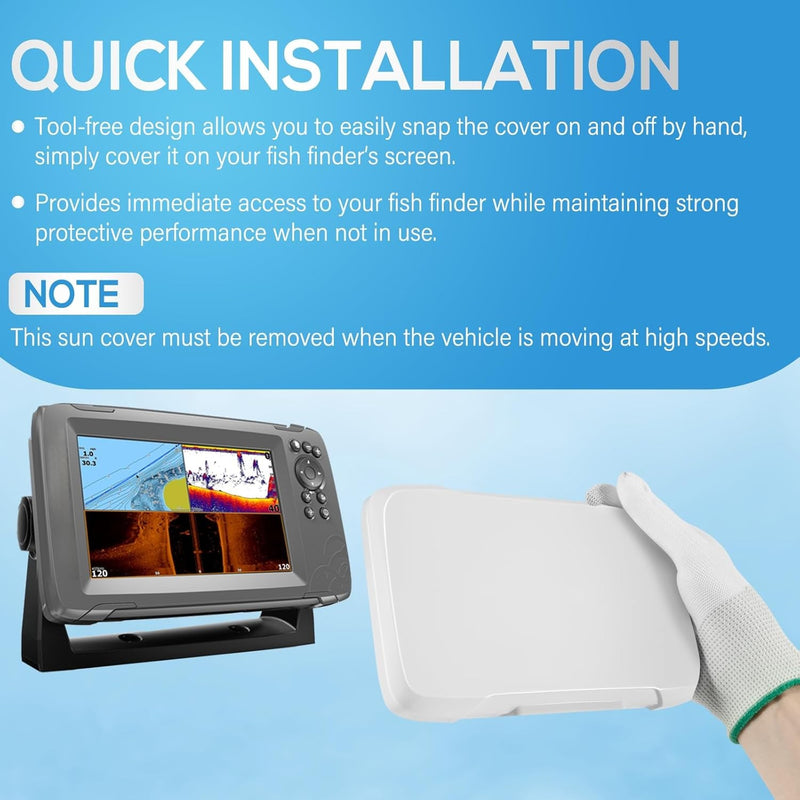 000-14175-001 Sun Protective Cover for Lowrance HOOK2 7 Hook Reveal 7