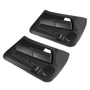 DURAFORCE Pair Inner Door Panels for Chevrolet/GMC Colorado Canyon 2004-2012 Black