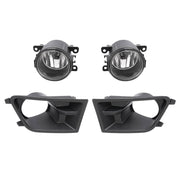 DURAFORCE Front Bumper Fog Lights Driving Lamps And Bezels for Ford Mustang 2010-2012 Left