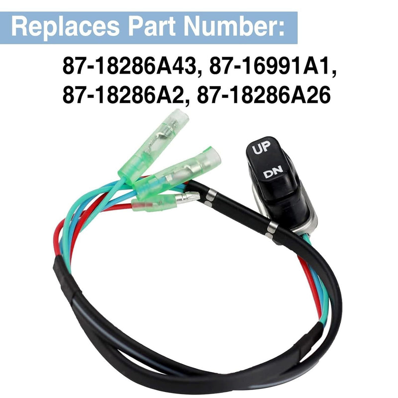 Power Boat Tilt Trim Switch for Mercury Mariner Outboard 87-18286A43 87-18286A26