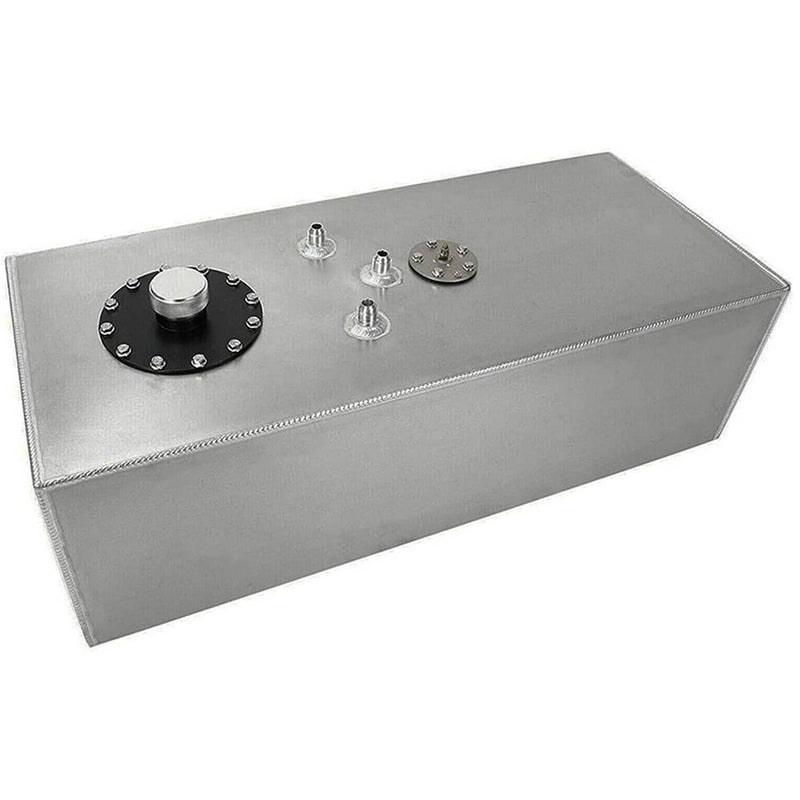 15 Gallon Aluminum Racing Drift Fuel Cell Gas Tank w/ Cap Level Sender