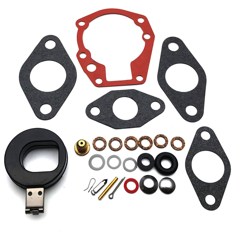 DURAFORCE 439071 Carburetor Kit and Float for Johnson for Evinrude 1.5 2 3 4 5 Hp 18-7043