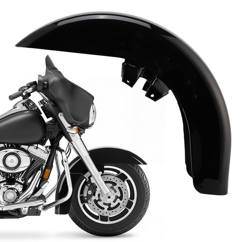 Front Fender for Harley Touring Road King Street Glide 1989-2013 Vivid Black
