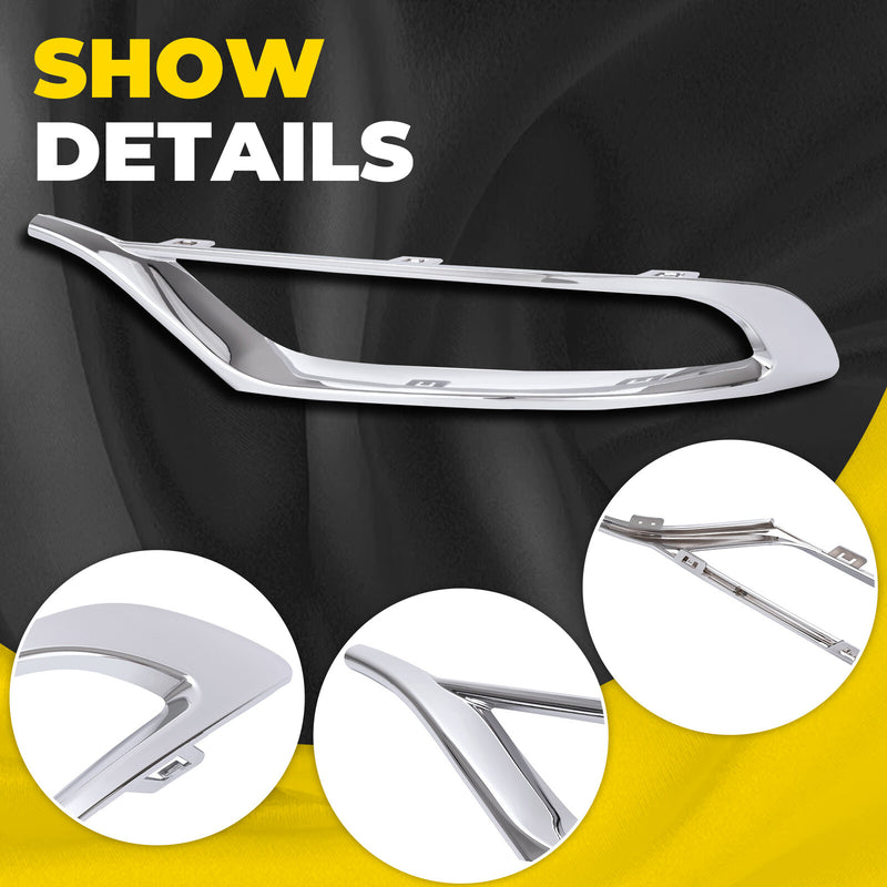 #5SW15SZ0AA Fog Light Trim Driver Side Front Chrome for Chrysler 300 2015-2024