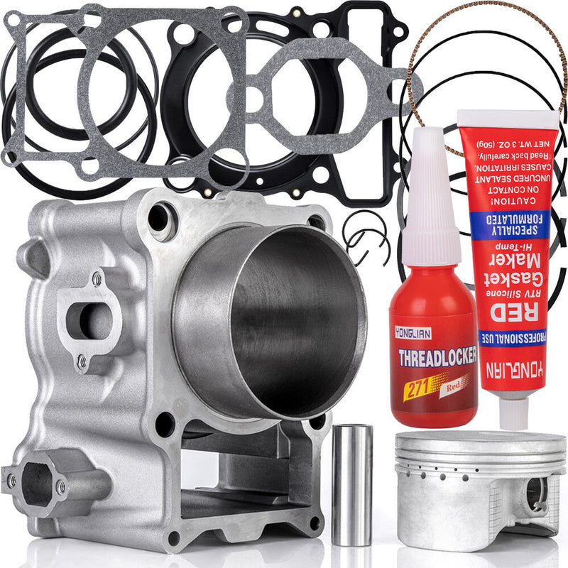 Cylinder Piston Gasket Top End Rebuild Kit for Yamaha Kodiak 400 Grizzly 400