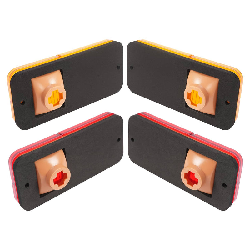 DURAFORCE Front Rear Side Marker Lights for Chevrolet and GMC C/K Pickup Trucks 1968-1972