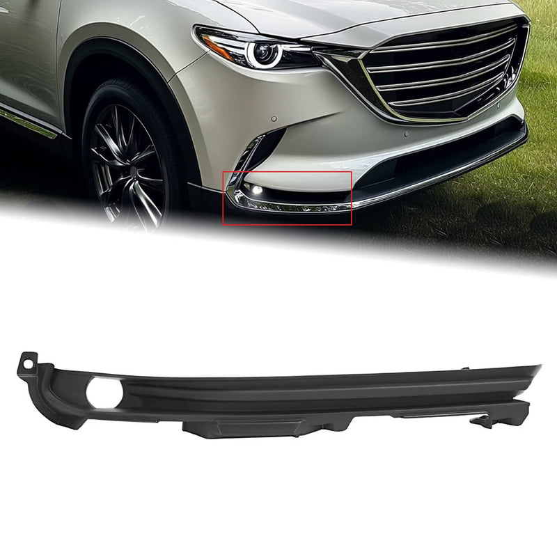 DURAFORCE TK4950C11C Front Right Passenger Fog Light Cover Bezel Trim for Mazda CX-9 2016-