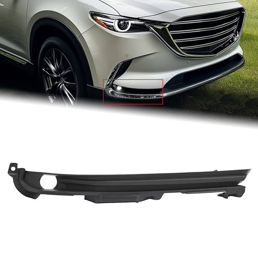 DURAFORCE TK4950C11C Front Right Passenger Fog Light Cover Bezel Trim for Mazda CX-9 2016-