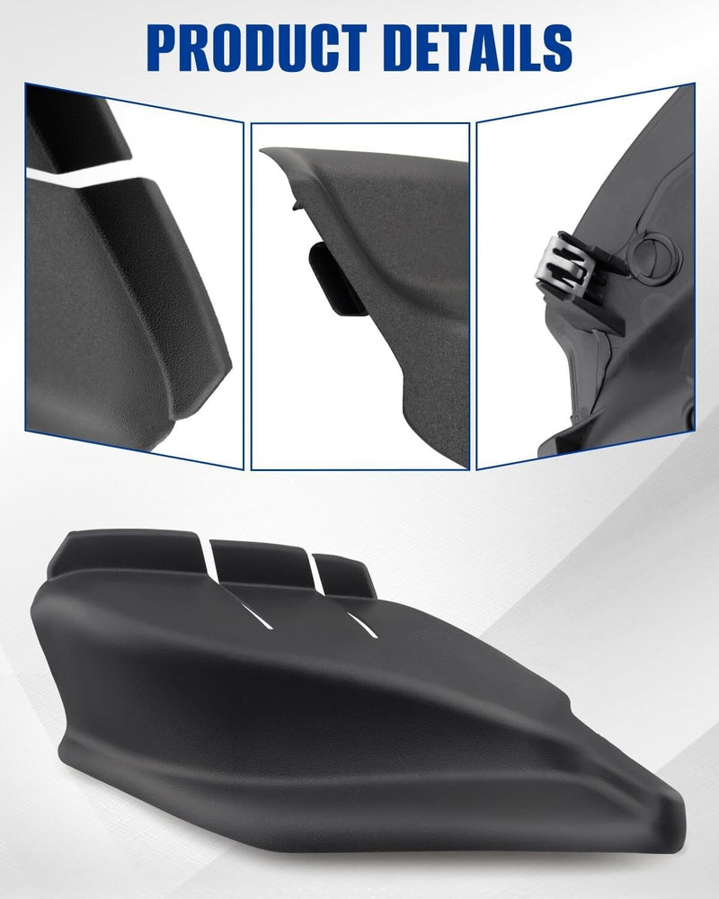 2018-2025 Jeep Compass Left Right Cowl Side Panel Trims Black for Jeep