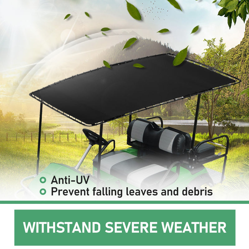 85" Golf Cart Roof Top Kit Sun Top for Club Car Precedent Tempo Onward 4-Seat