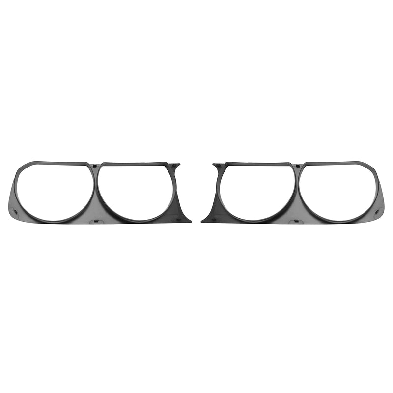Headlight Bezel for Dodge Challenger 2008-2014 Left and Right Side Set of 2