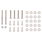 DURAFORCE Steel Rear Door Hinge Tailgate Reinforcement Kit for Jeep Wrangler JK 2007-2018
