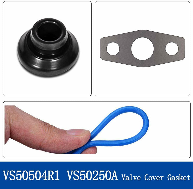 Valve Cover Gasket Set With Grommet for Chevy GM Isuzu 4.8L 5.3L 6.0L 6.2L 7.0L