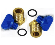 DURAFORCE 479956 Exhaust Manifold Drain Plug Kit for Volvo Penta 4.3 5.0 5.7 7.4 2 Pieces