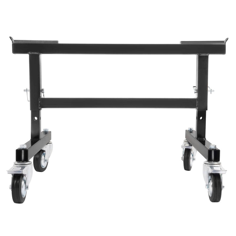 DURAFORCE Adjustable Chassis Stand for Sprint Midget Car 16-20in Locking Casters 2 Pieces