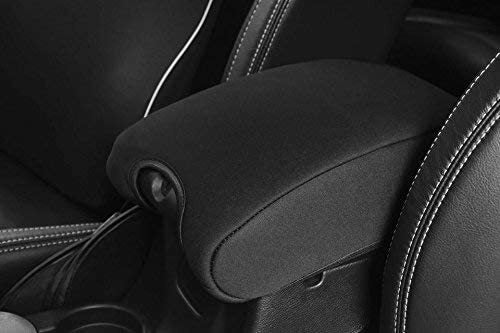 Center Console Armrest Pad Cover for Jeep Wrangler JK 2011-2018 Black