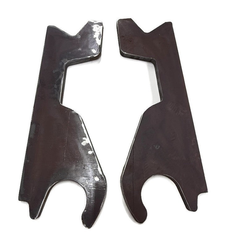 DURAFORCE Quick Change Attachment Ear for Mini Excavator Ripper Tooth Plate Compactor 2pc