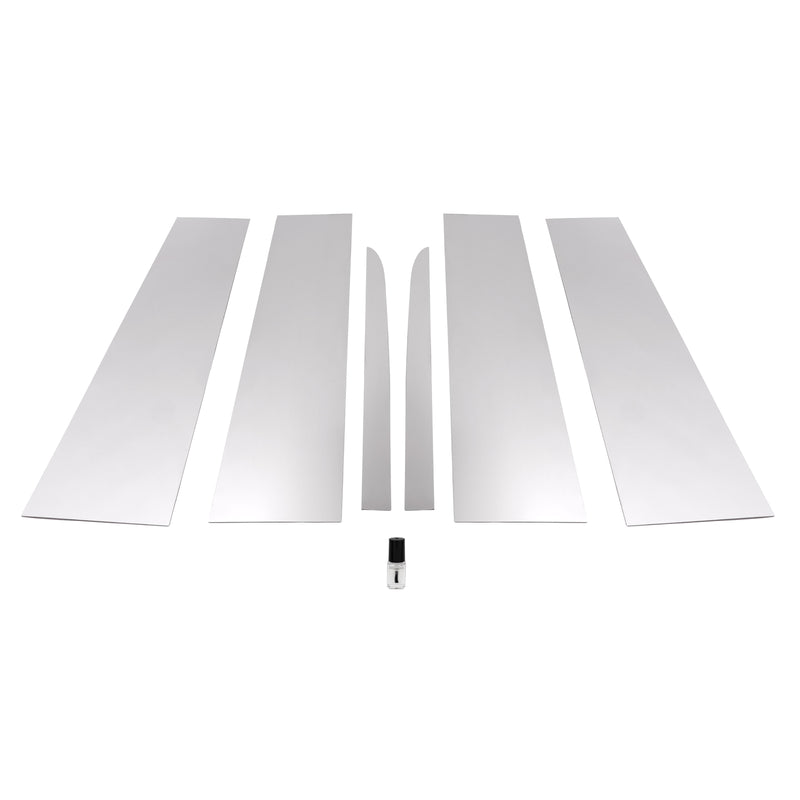 Stainless Steel Pillar Post Trim for Chevy Silverado Sierra for GMC 2019-2025