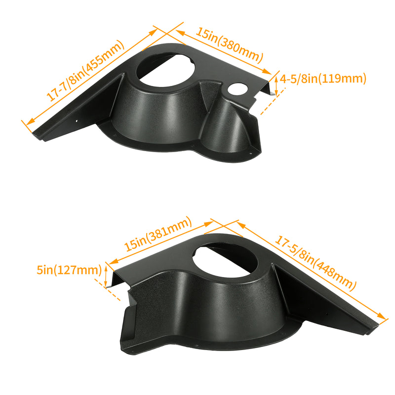 Golf Cart Speaker Pods for EZGO TXT Fits 6.5 Inch Speakers Audio Stereo Housings