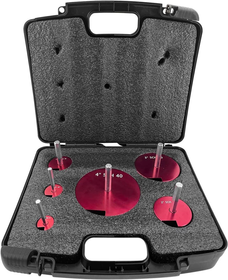 PPRK6 Clean Ream Extreme Plastic Pipe Fitting Reamer Kit for Reed Tool w Box