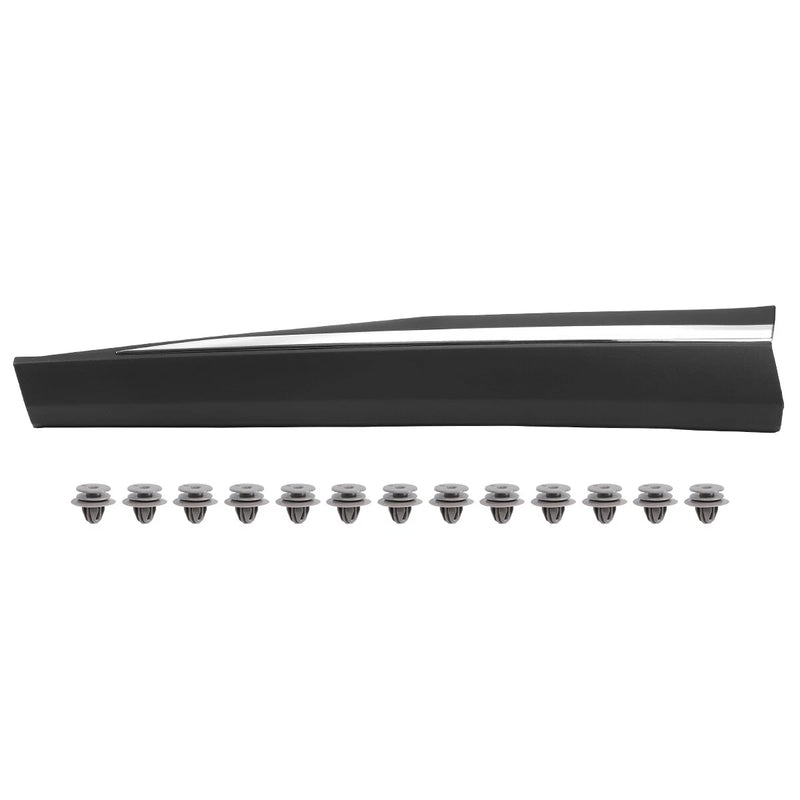 DURAFORCE Front Lower Door Trim Molding for 2021-2024 for Nissan Rogue Chrome Left Driver